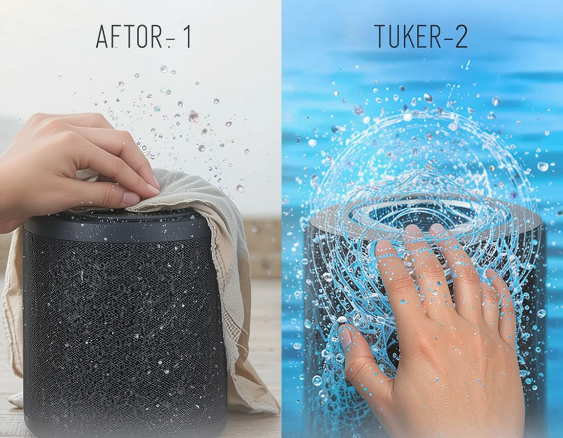 How to fix low sound quality on a Bluetooth speaker by adjusting placement and avoiding signal interference.